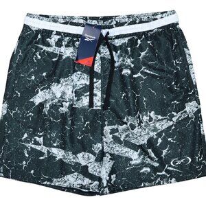 Reebok Perforated Mesh Drawstring Waist 7" Inseam Athletic Men's Shorts NWT